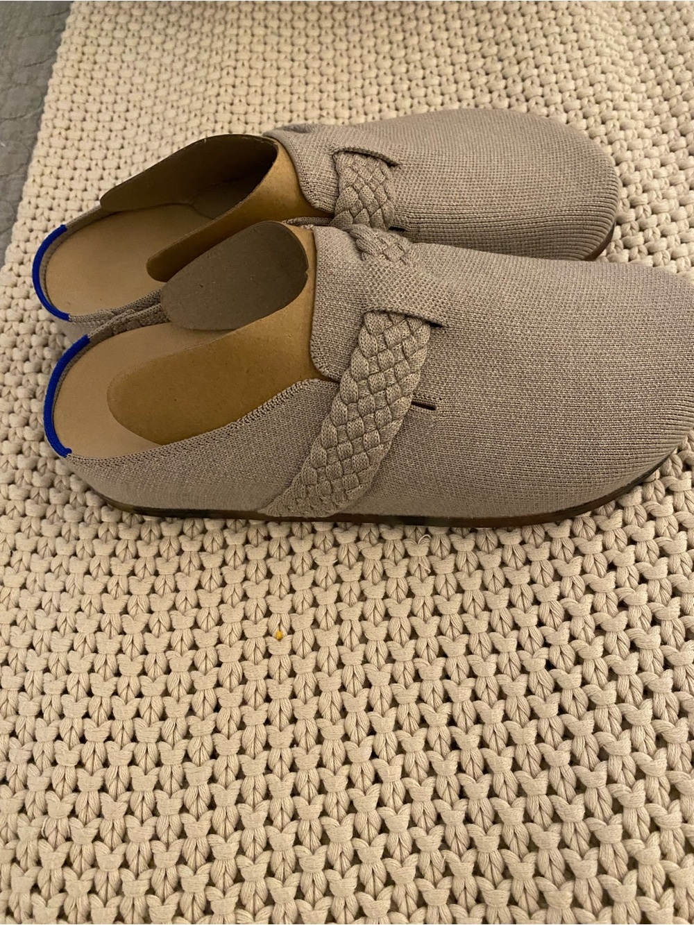 Rothy's The Braid Clog in Dove - Picture 4 of 9